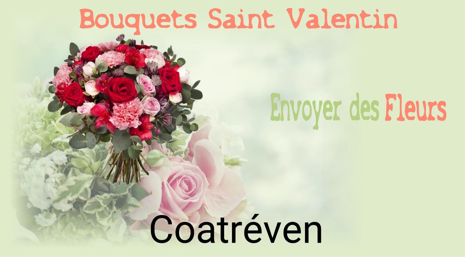 Roses de Saint-Valentin livrées à Coatréven